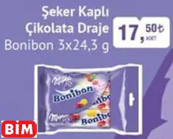 MİLKA BONİBON ŞEKER KAPLI ÇİKOLATA DRAJE